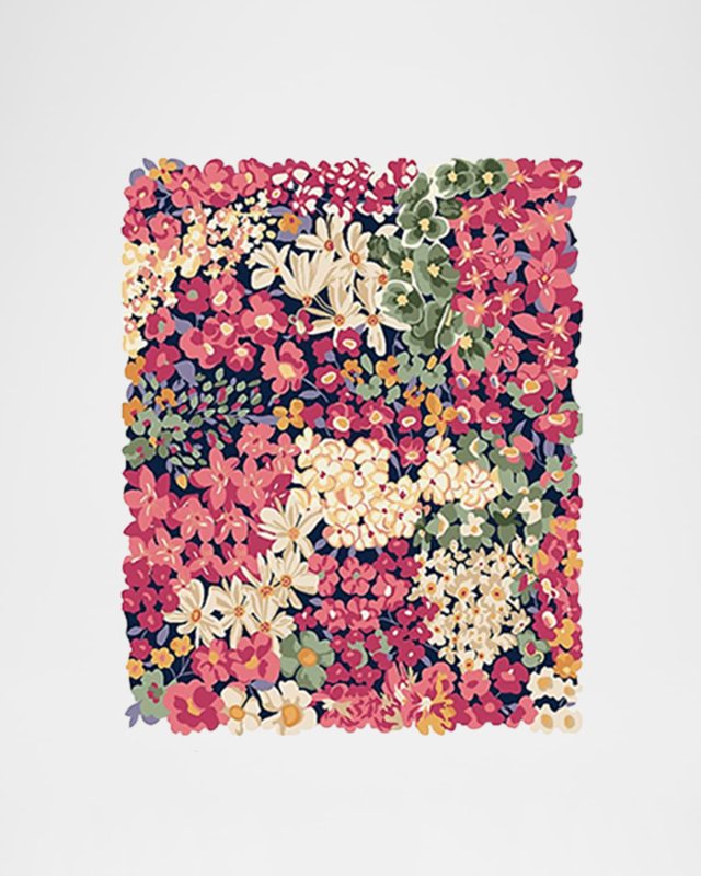 Laura's Flowers Rug, 8' x 10'